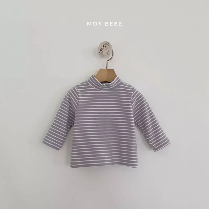 Mos Bebe - Korean Baby Fashion - #babyboutiqueclothing - Marie Half Turtleneck Tee - 7