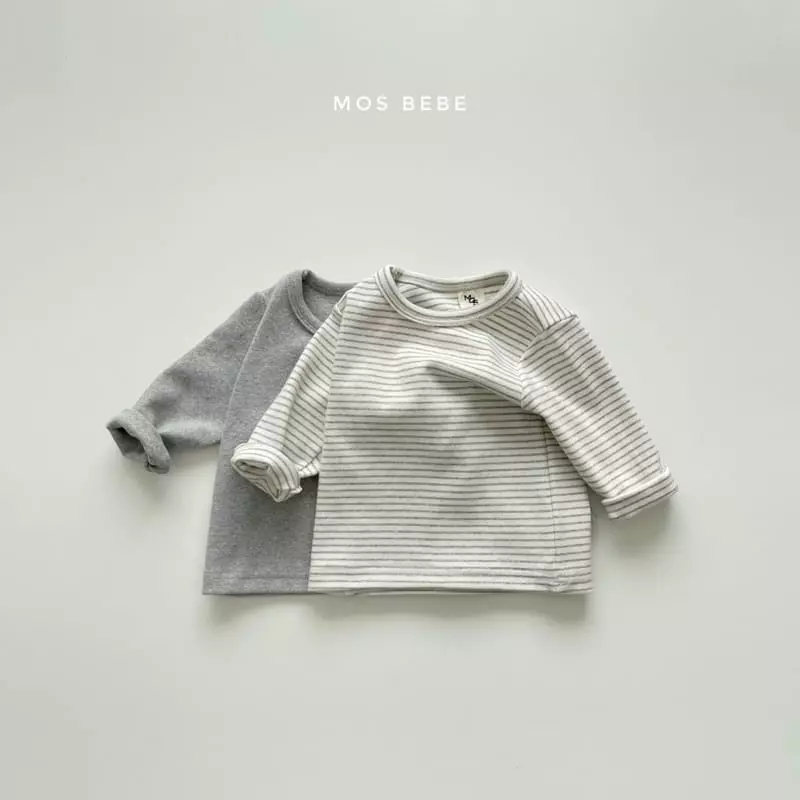 Mos Bebe - Korean Baby Fashion - #babyboutiqueclothing - 1+1 Cheese Tee - 6
