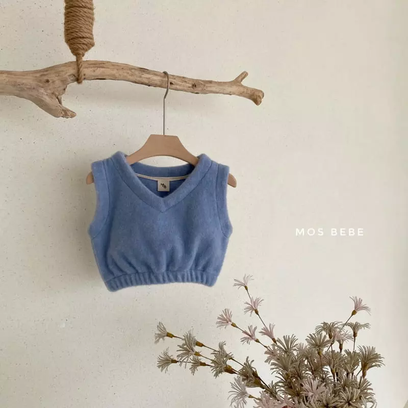 Mos Bebe - Korean Baby Fashion - #babyclothing - Macaroon Vest - 3