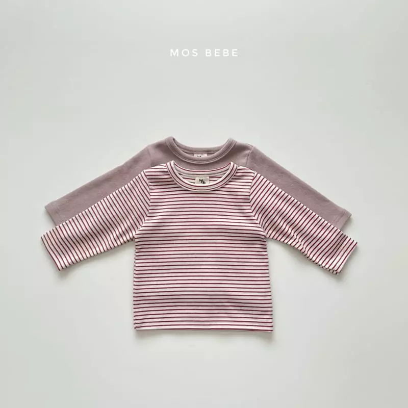 Mos Bebe - Korean Baby Fashion - #babyclothing - 1+1 Cheese Tee - 7
