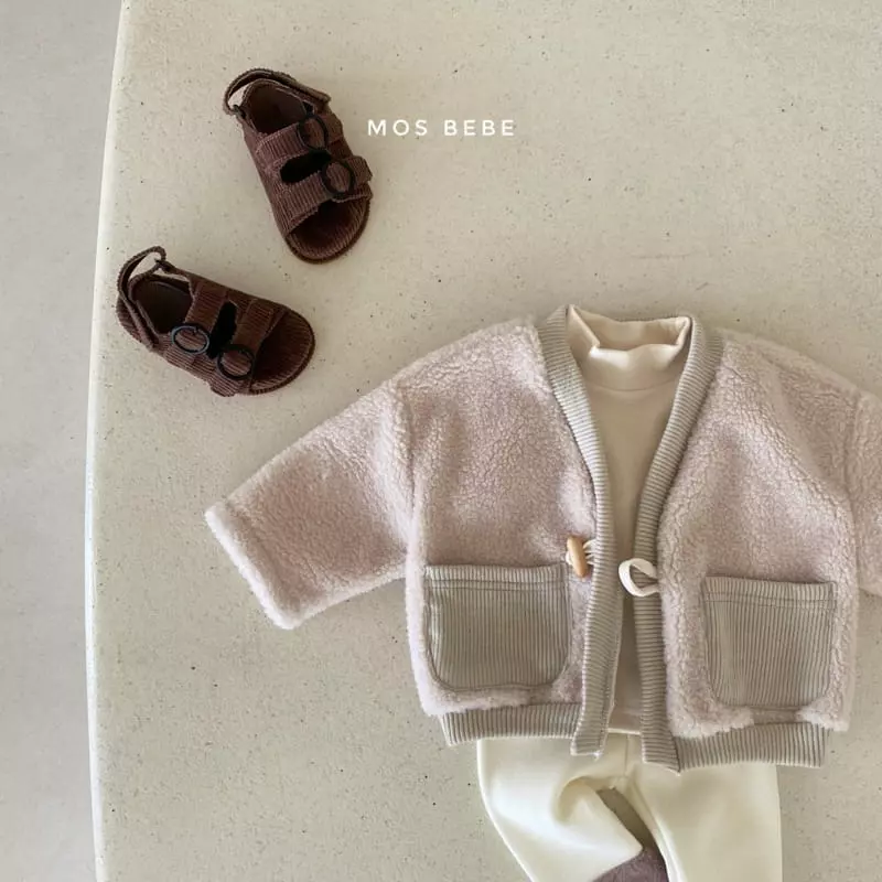 Mos Bebe - Korean Baby Fashion - #babyfashion - Bookle Cardigan - 5