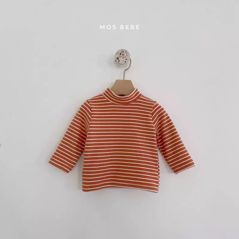 Mos Bebe - Korean Baby Fashion - #babyfashion - Marie Half Turtleneck Tee - 9