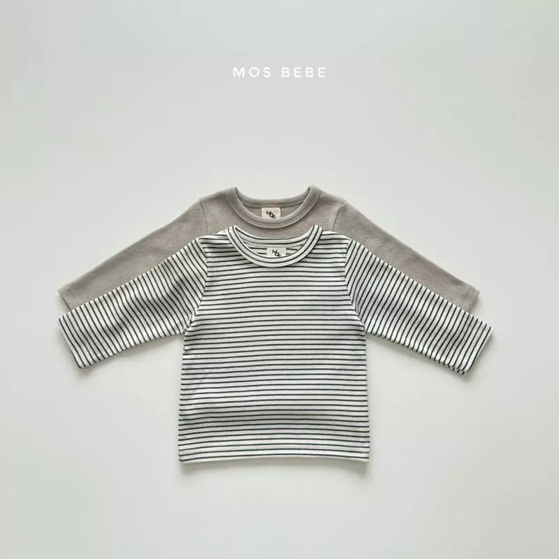 Mos Bebe - Korean Baby Fashion - #babyfever - 1+1 Cheese Tee - 9