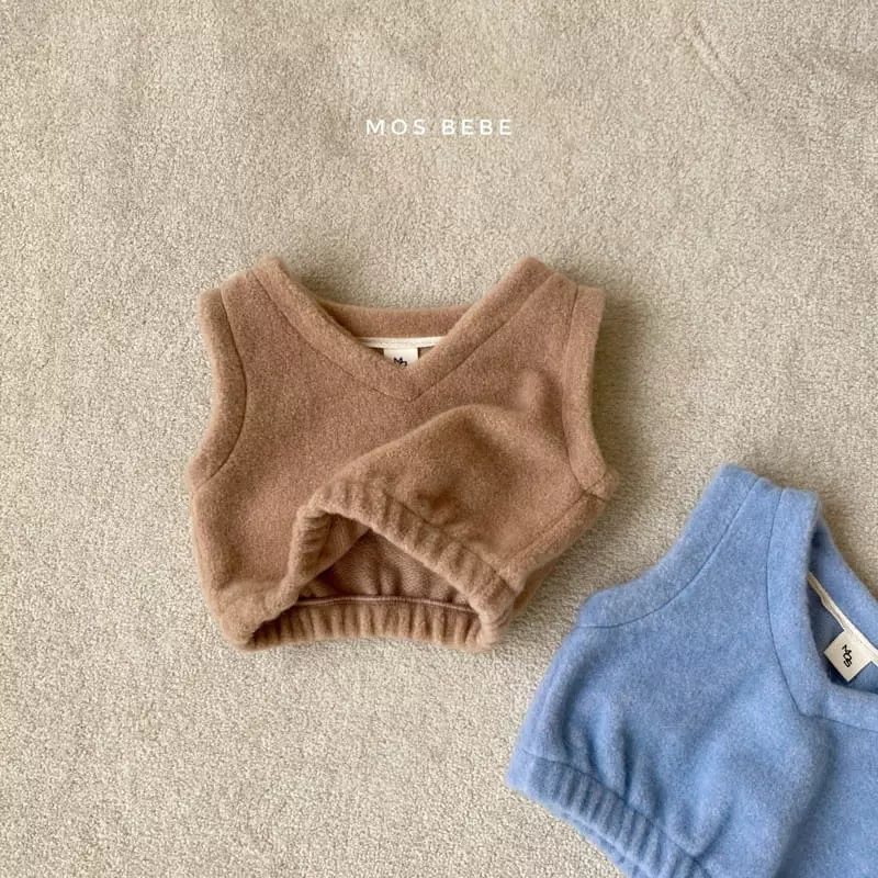 Mos Bebe - Korean Baby Fashion - #babygirlfashion - Macaroon Vest - 6