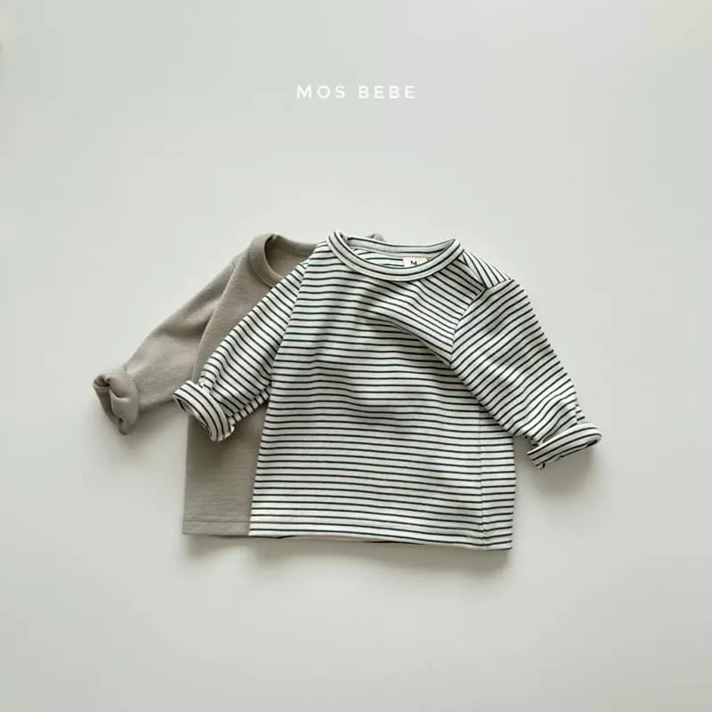 Mos Bebe - Korean Baby Fashion - #babygirlfashion - 1+1 Cheese Tee - 10
