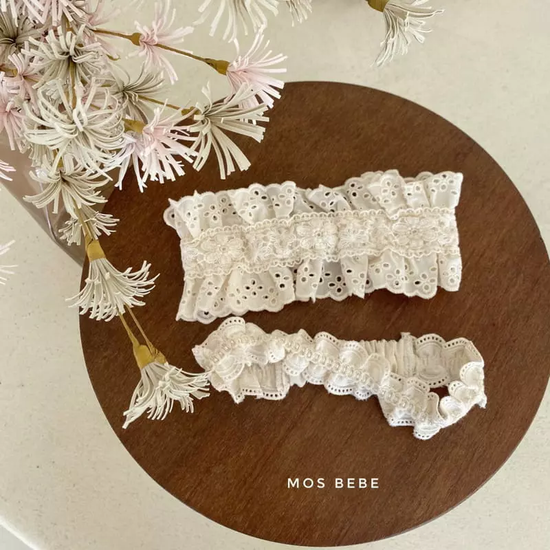 Mos Bebe - Korean Baby Fashion - #babylifestyle - Lace Hairband - 10