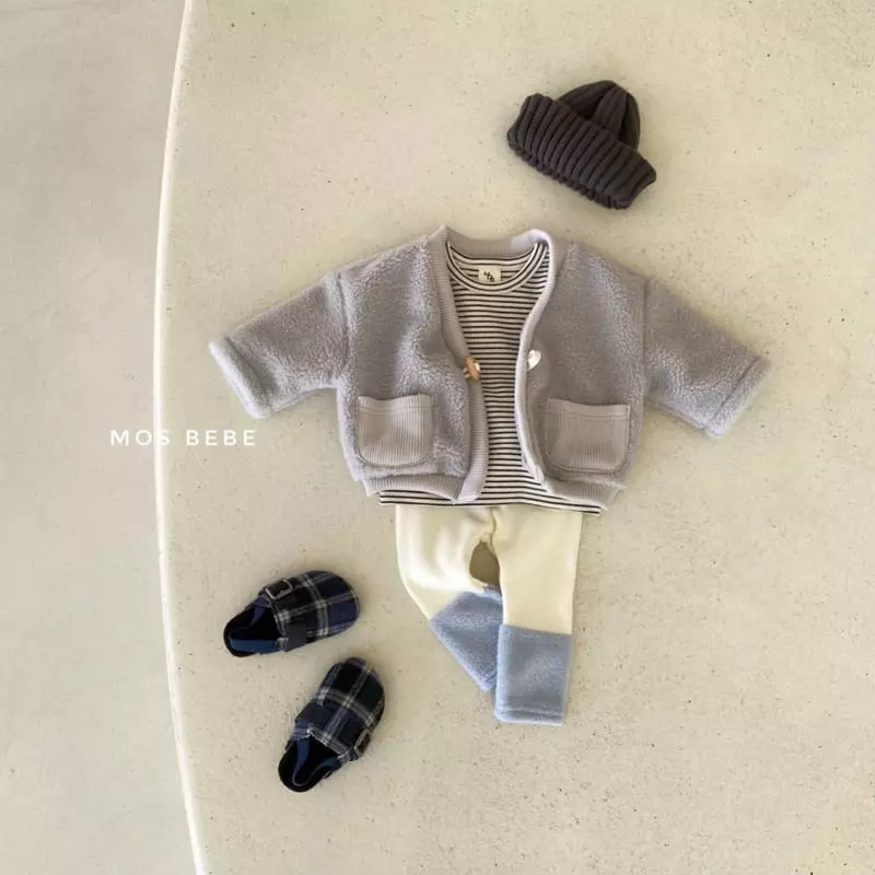 Mos Bebe - Korean Baby Fashion - #babylifestyle - Bookle Cardigan - 8