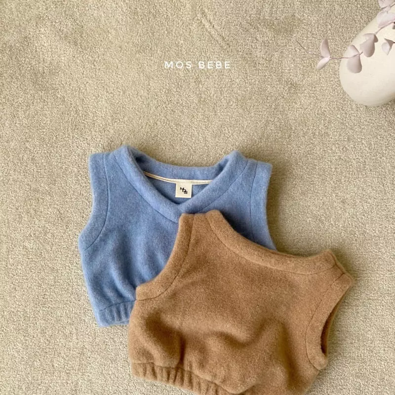 Mos Bebe - Korean Baby Fashion - #babylifestyle - Macaroon Vest - 7