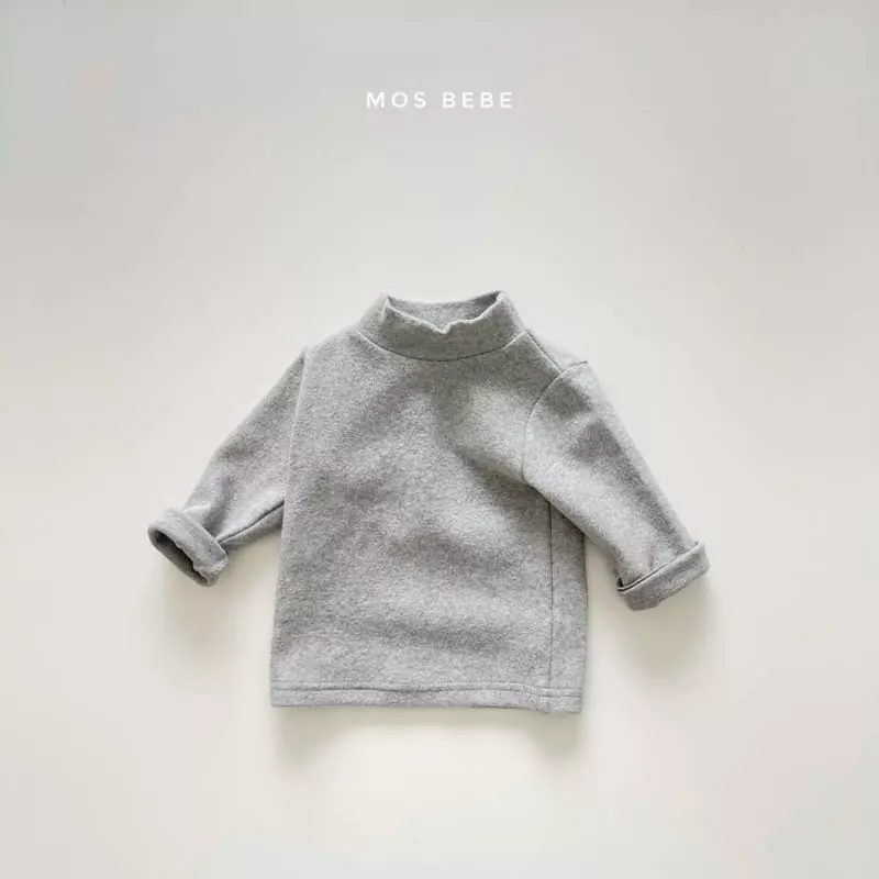 Mos Bebe - Korean Baby Fashion - #babylifestyle - Marie Half Turtleneck Tee - 12