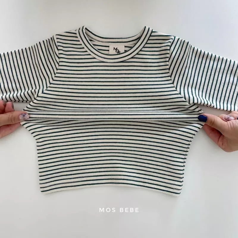 Mos Bebe - Korean Baby Fashion - #babylifestyle - 1+1 Cheese Tee - 11
