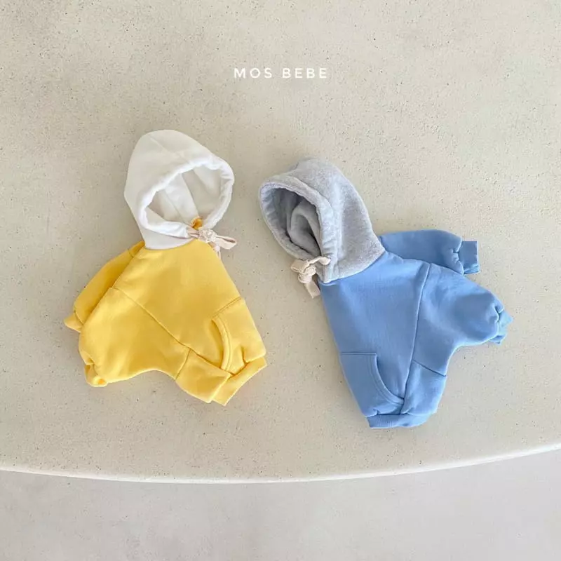 Mos Bebe - Korean Baby Fashion - #babyootd - Kangaroo Sweatshirt