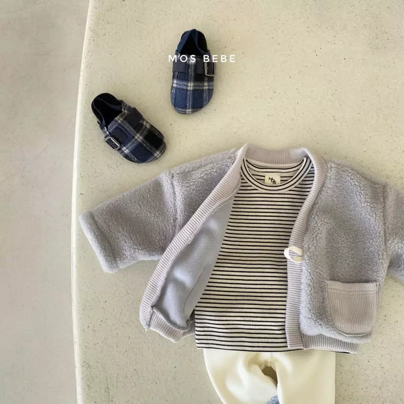 Mos Bebe - Korean Baby Fashion - #babyoutfit - Bookle Cardigan - 11