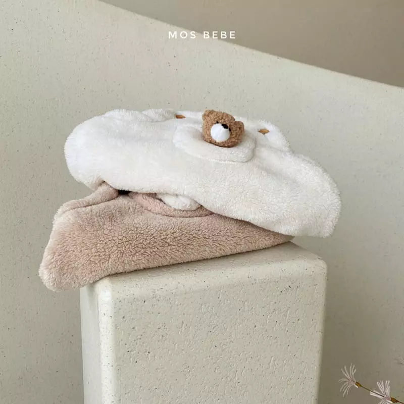 Mos Bebe - Korean Baby Fashion - #babyoutfit - Eco Bear Dungarees - 9