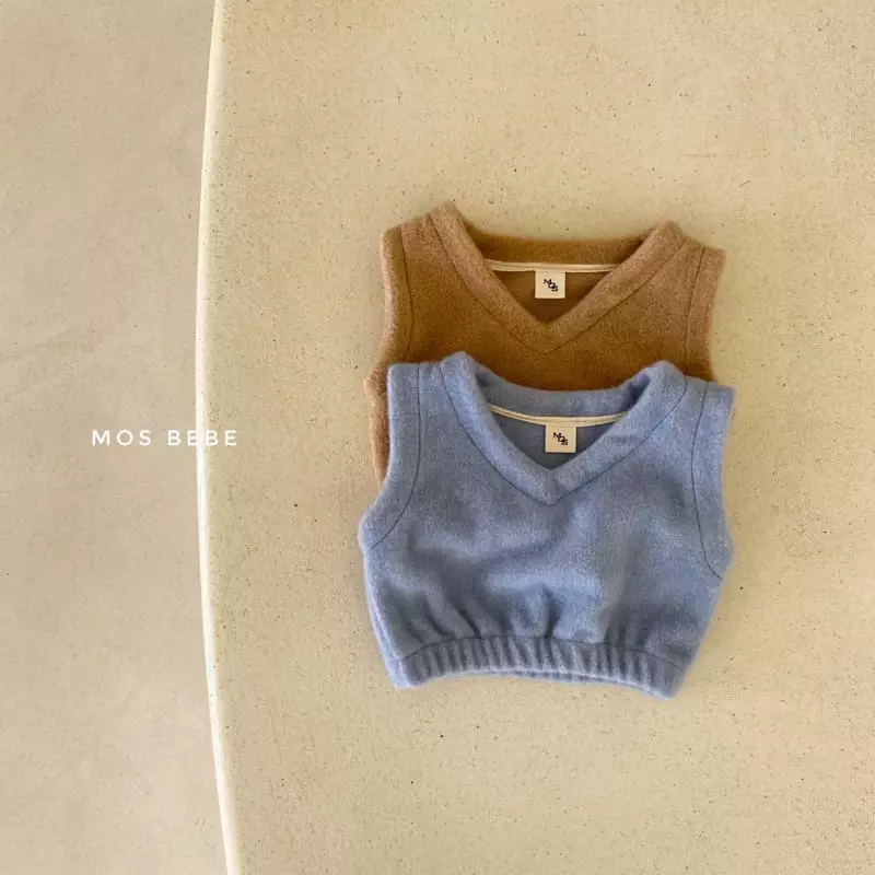 Mos Bebe - Korean Baby Fashion - #babywear - Macaroon Vest - 12