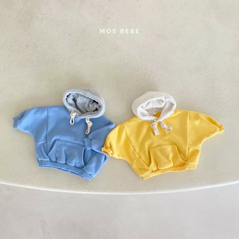 Mos Bebe - Korean Baby Fashion - #babyoutfit - Kangaroo Sweatshirt - 4