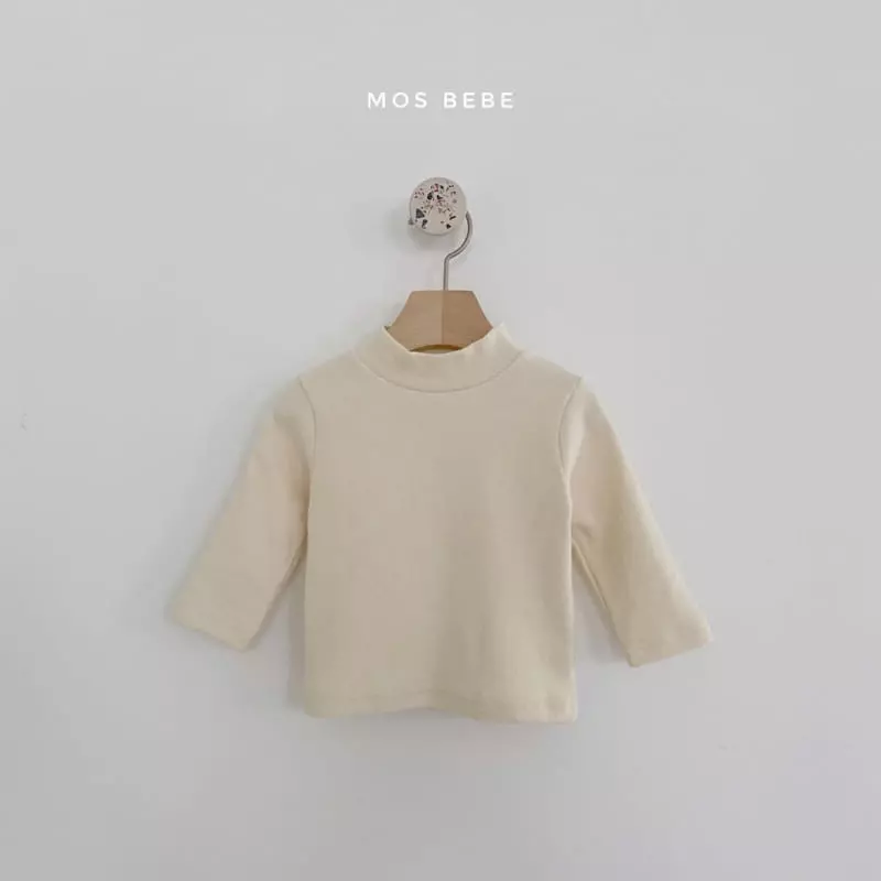 Mos Bebe - Korean Baby Fashion - #babywear - Marie Half Turtleneck Tee - 2