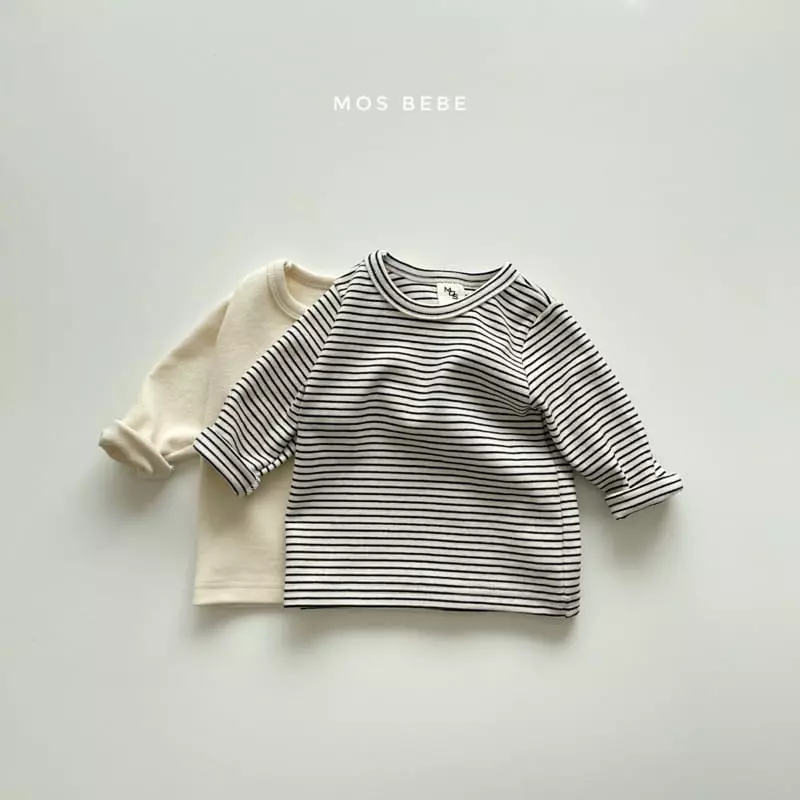Mos Bebe - Korean Baby Fashion - #onlinebabyboutique - 1+1 Cheese Tee - 2