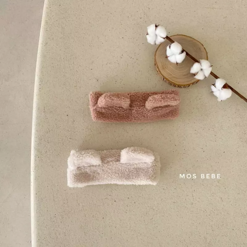 Mos Bebe - Korean Baby Fashion - #onlinebabyshop - Bear Hairband