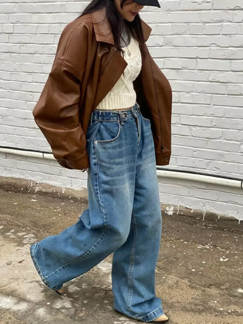 Mosaic - Korean Women Fashion - #momslook - Cat Washing Jeans - 6