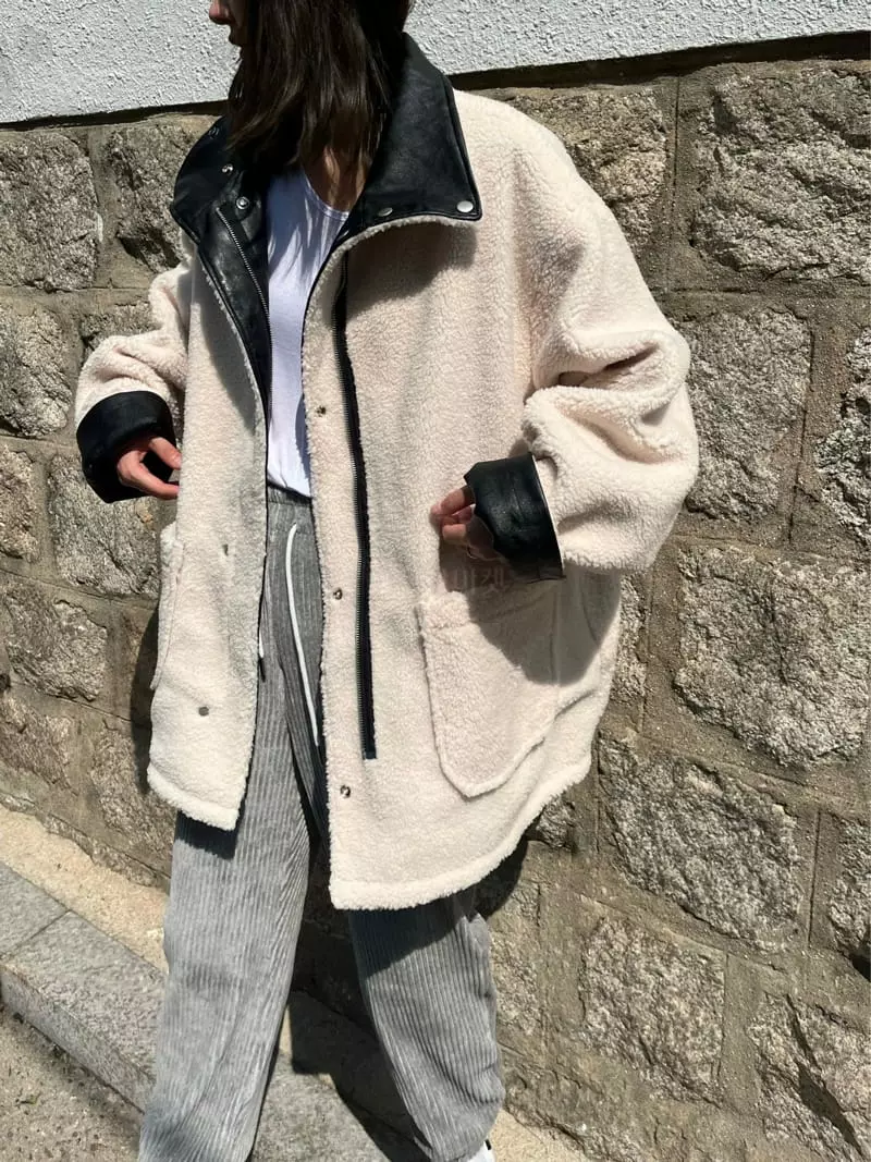 Mosaic - Korean Women Fashion - #momslook - Life Reversible Jacket - 3