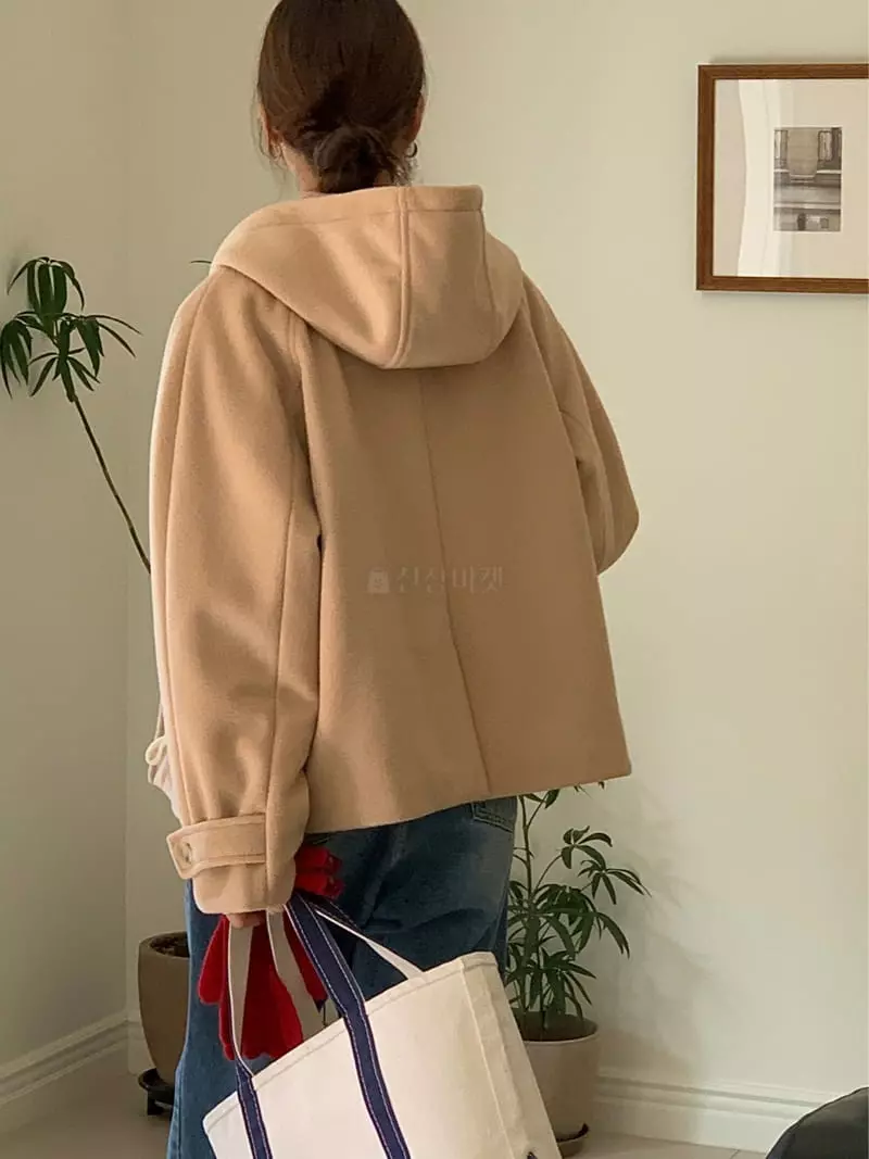 Mosaic - Korean Women Fashion - #romanticstyle - Quilting Short Coat - 10