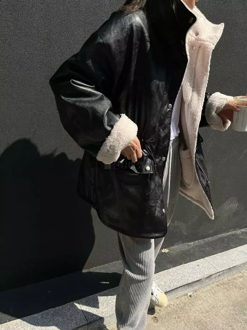 Mosaic - Korean Women Fashion - #vintagekidsstyle - Life Reversible Jacket - 8