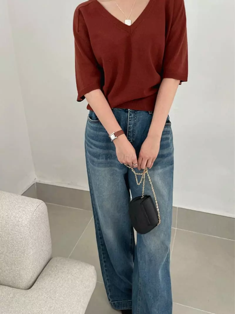 Mosaic - Korean Women Fashion - #womensfashion - Cat Washing Jeans - 3