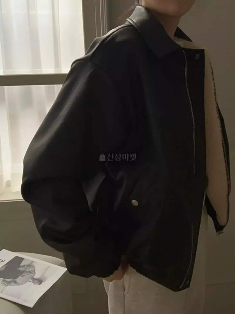 Mosaic - Korean Women Fashion - #momslook - Vintage Reversible Jacket - 4