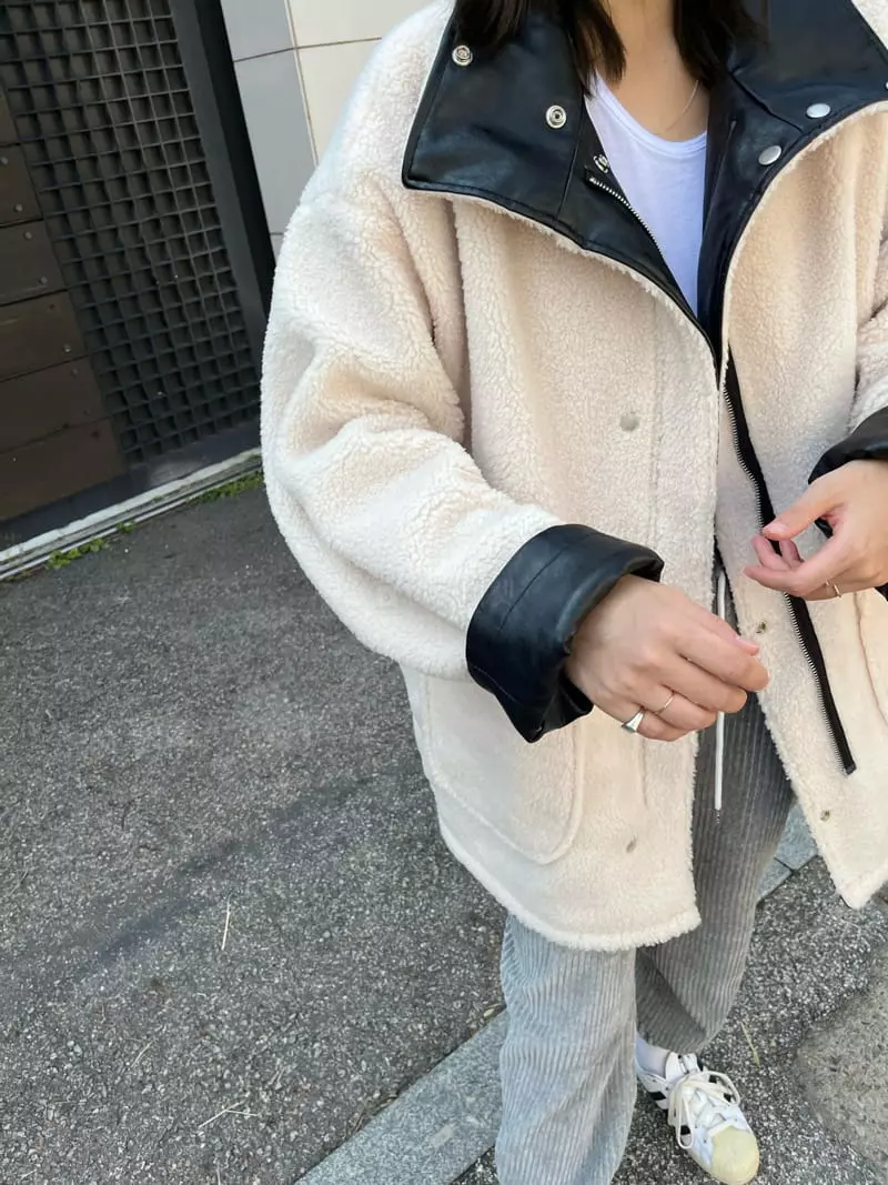Mosaic - Korean Women Fashion - #womensfashion - Life Reversible Jacket - 2