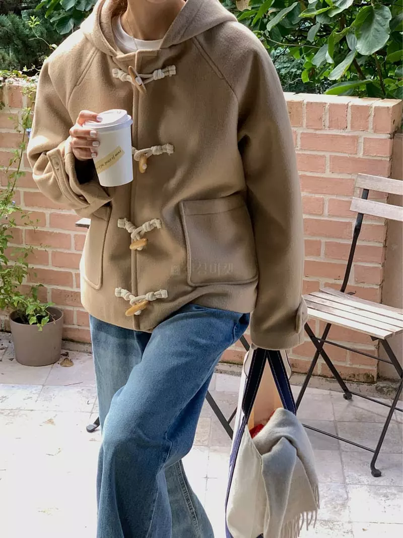 Mosaic - Korean Women Fashion - #womensfashion - Quilting Short Coat - 5