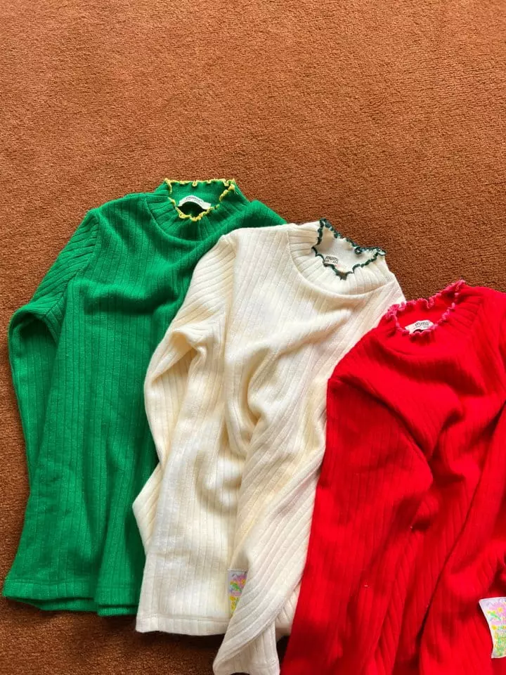 Mumunbaba - Korean Children Fashion - #Kfashion4kids - Rib Tee - 5
