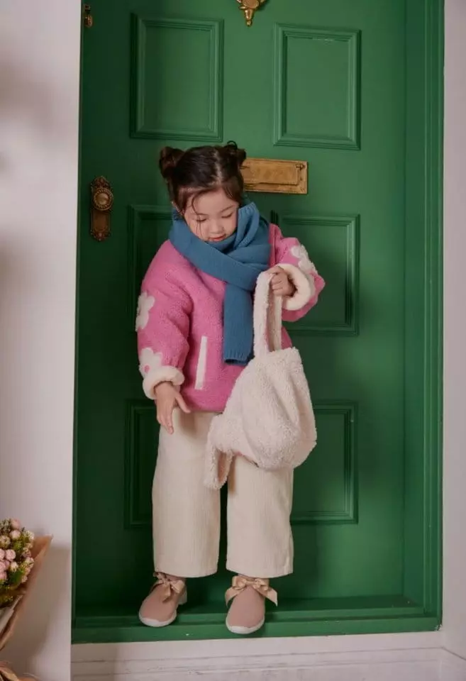 Mumunbaba - Korean Children Fashion - #Kfashion4kids - Button Rib Pants - 5