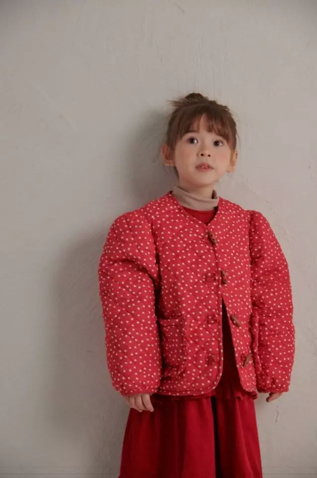 Mumunbaba - Korean Children Fashion - #childofig - Bonbon Quilting Jacket - 9