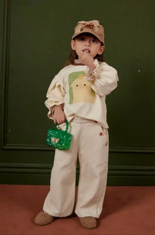 Mumunbaba - Korean Children Fashion - #childofig - Button Rib Pants - 6