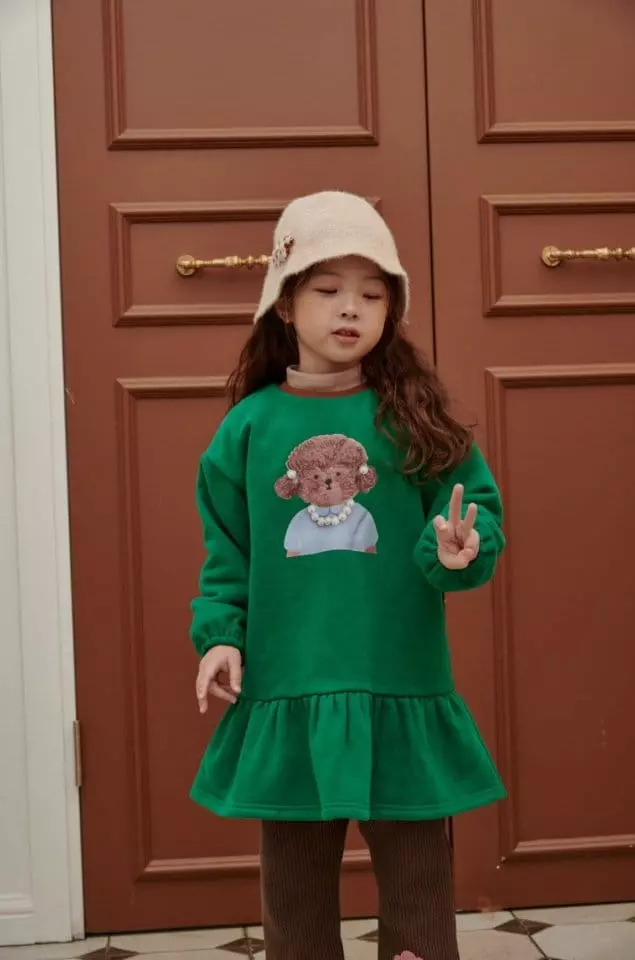 Mumunbaba - Korean Children Fashion - #childofig - Pearl Poodle One-piece - 12