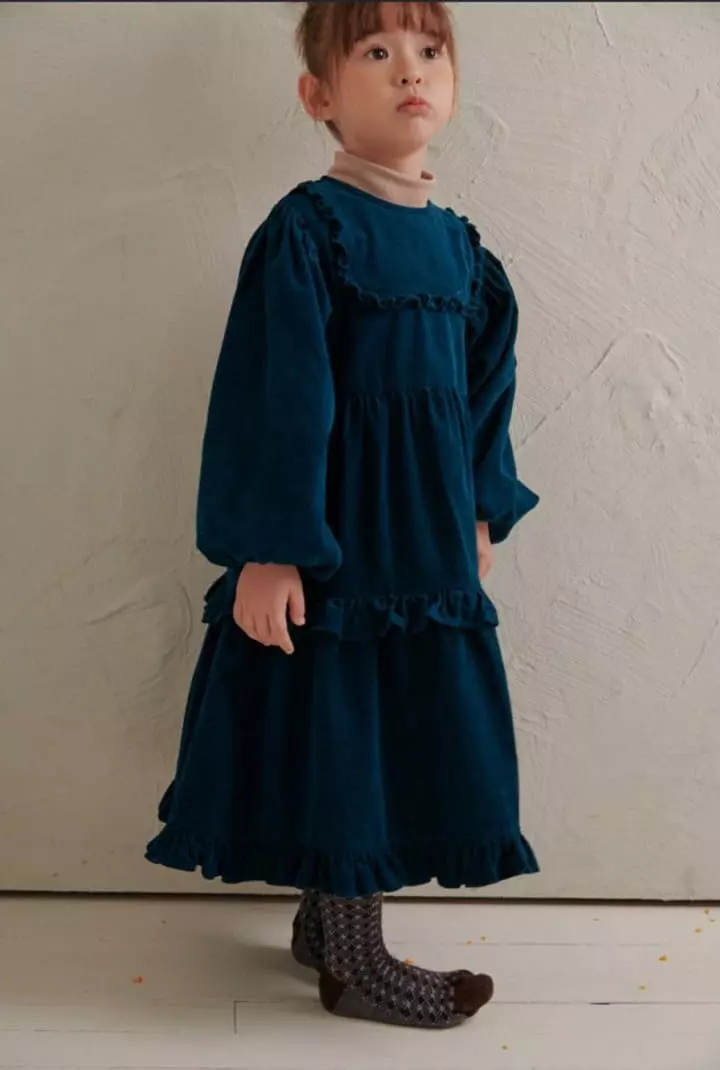 Mumunbaba - Korean Children Fashion - #discoveringself - Cancan Rib One-piece - 7