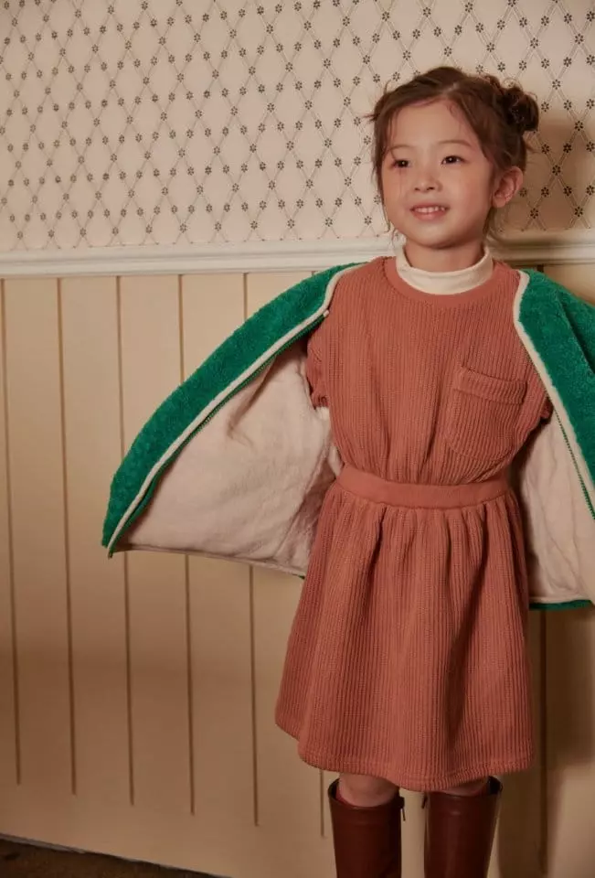 Mumunbaba - Korean Children Fashion - #fashionkids - Dasiy Dumble Jacket - 5