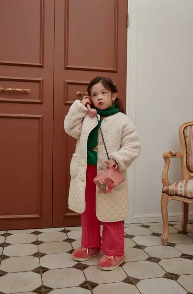 Mumunbaba - Korean Children Fashion - #fashionkids - Heeart Mink Pants - 2