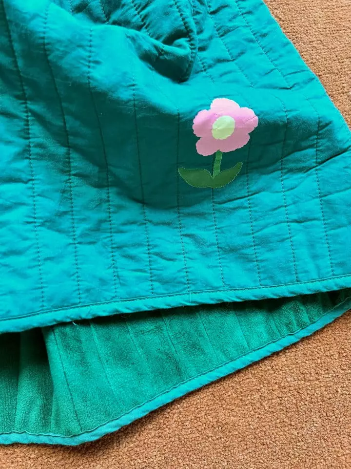 Mumunbaba - Korean Children Fashion - #kidsshorts - Quilting Flower Skirt - 8