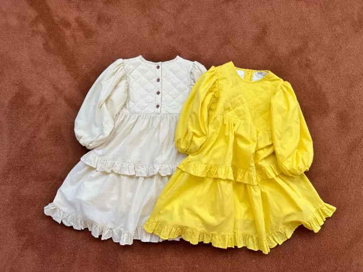 Mumunbaba - Korean Children Fashion - #kidsshorts - Quilting Color One-piece - 10
