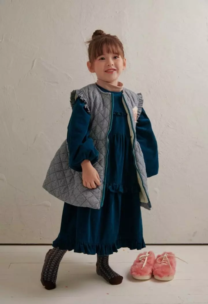 Mumunbaba - Korean Children Fashion - #kidsshorts - Cancan Rib One-piece - 9