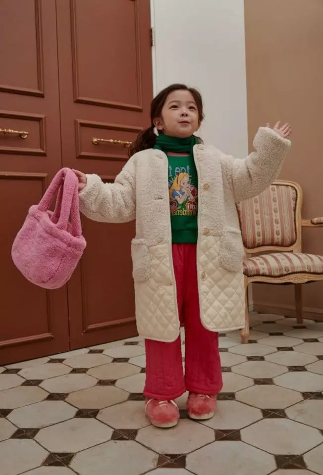 Mumunbaba - Korean Children Fashion - #kidsshorts - Heeart Mink Pants - 3