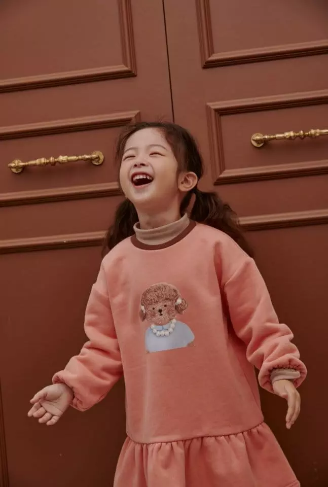 Mumunbaba - Korean Children Fashion - #kidsshorts - Pearl Poodle One-piece