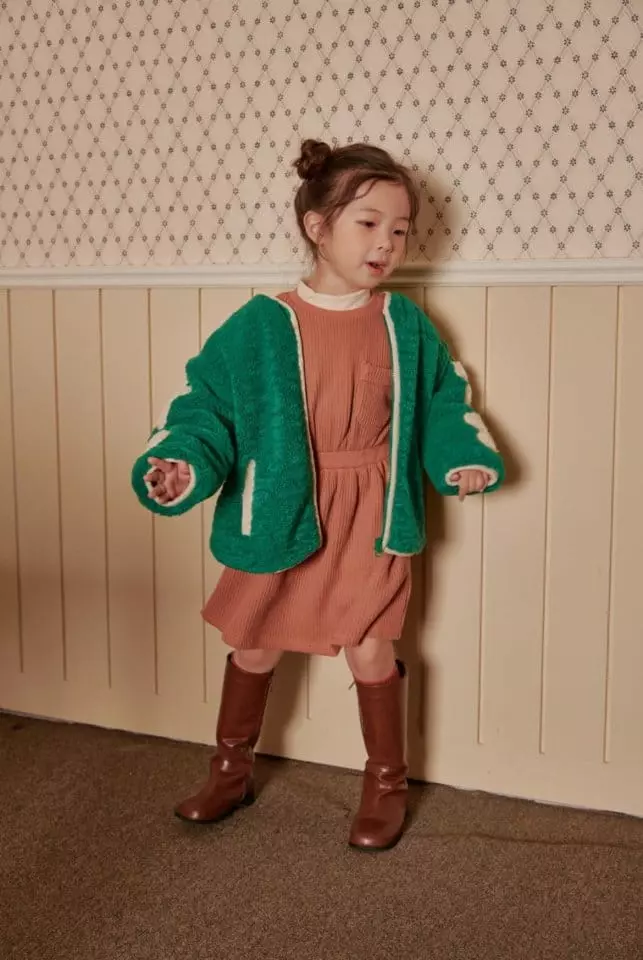 Mumunbaba - Korean Children Fashion - #kidsstore - Dasiy Dumble Jacket - 7