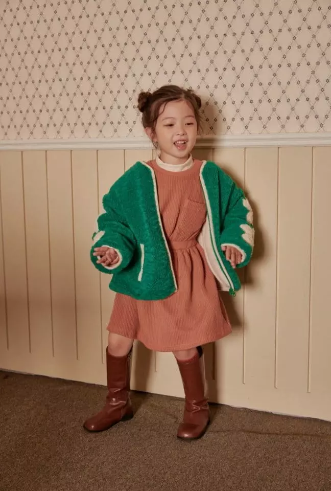Mumunbaba - Korean Children Fashion - #kidzfashiontrend - Dasiy Dumble Jacket - 8