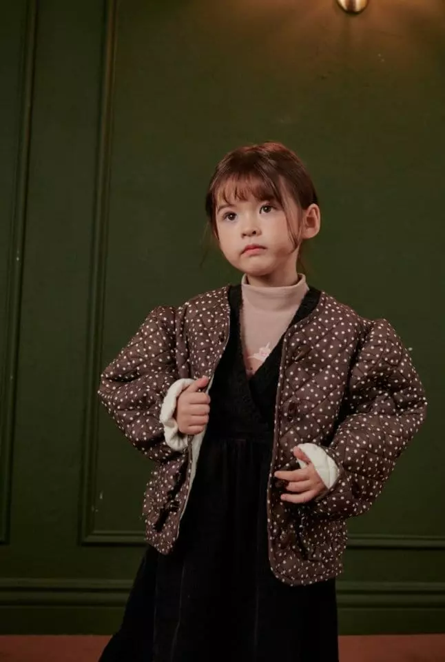 Mumunbaba - Korean Children Fashion - #littlefashionista - Bonbon Quilting Jacket - 2