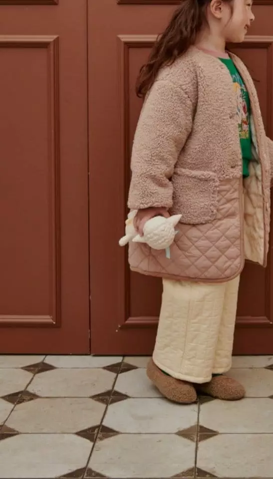 Mumunbaba - Korean Children Fashion - #littlefashionista - Heeart Mink Pants - 7