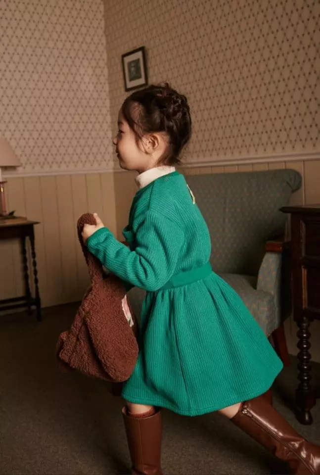 Mumunbaba - Korean Children Fashion - #Kfashion4kids - Knit One-piece - 4