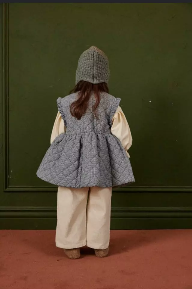 Mumunbaba - Korean Children Fashion - #magicofchildhood - Mini Check Vest - 2