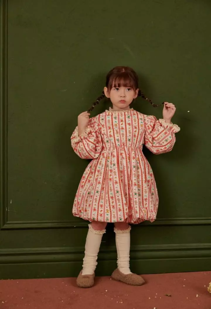 Mumunbaba - Korean Children Fashion - #magicofchildhood - Bear Volume One-piece